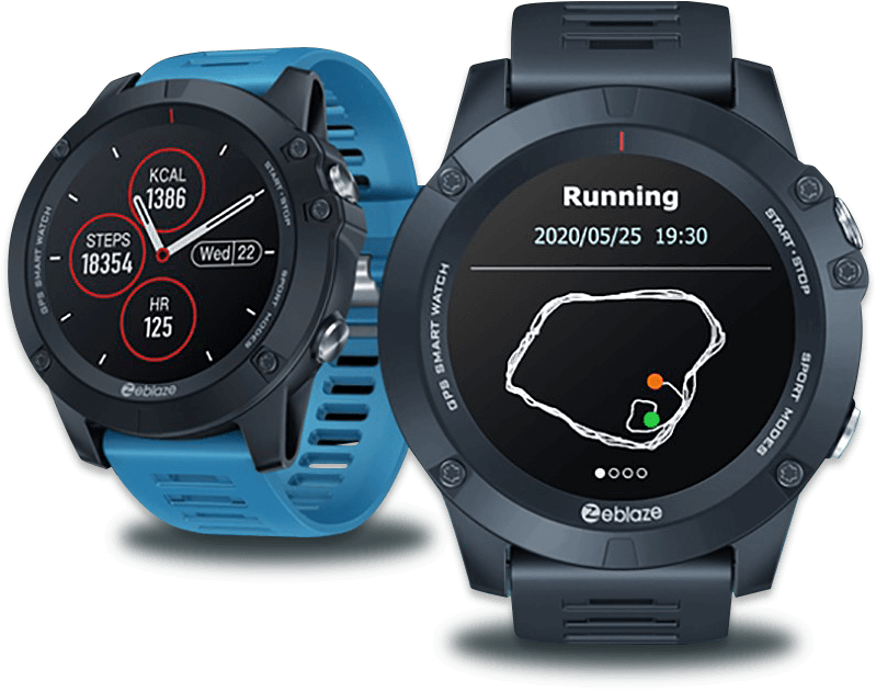 RELOJ INTELIGENTE ZEBLAZE VIBE 3 GPS AZUL